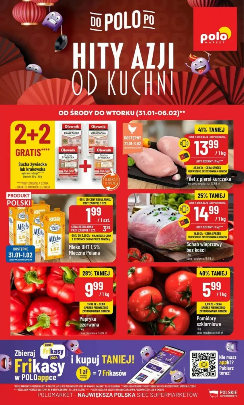 Gazetka promocyjna PoloMarket - ważna 31.01 do 06.02.2024 - strona 1 - produkty: LANA