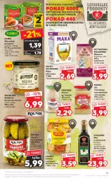 Gazetka promocyjna Kaufland - OFERTA TYGODNIA - Gazetka - ważna od 28.09 do 28.09.2022 - strona 25 - produkty: Chrzan, Sałatka, Mąka luksusowa, Makaron, Sos, Ser, Mus, Olej z czarnuszki, Ogórki konserwowe, Sos czosnkowy, Sałat, Spichlerz Rusiecki, Mąka, Rolnik, Kamis, Olej