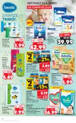 Gazetka promocyjna Kaufland - OFERTA TYGODNIA - Gazetka - ważna od 28.09 do 28.09.2022 - strona 34 - produkty: Humana, Ser, Por, Gerber, Pampers, Mleko modyfikowane, Pieluchy, Majtki, BoboVita, O nas, Chusteczki, Dzieci, Deser, Pieluchomajtki, Podkład, Mleko, BEBILON