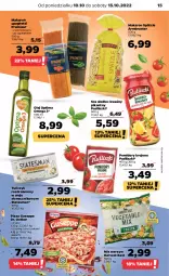 Gazetka promocyjna Netto - Artykuły spożywcze - Gazetka - ważna od 15.10 do 15.10.2022 - strona 15 - produkty: Piec, Makaron, Sos, Ser, Salami, Rust, Dr. Oetker, Optima, Pizza, Pieczarka, Spaghetti, Tuńczyk, Pudliszki, Olej, Pomidory, Pomidory krojone, Szpinak