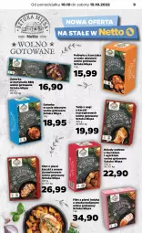 Gazetka promocyjna Netto - Artykuły spożywcze - Gazetka - ważna od 15.10 do 15.10.2022 - strona 9 - produkty: Kurczak, Sos, Filet z piersi kaczki, Filet z piersi indyka, Wino