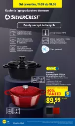 Gazetka promocyjna Lidl - GAZETKA - Gazetka - ważna od 13.09 do 13.09.2025 - strona 26 - produkty: Piec, Silvercrest, Por, Garnek, Kuchnia, Piekarnik, Fa