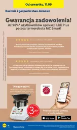 Gazetka promocyjna Lidl - GAZETKA - Gazetka - ważna od 13.09 do 13.09.2025 - strona 34 - produkty: Sok, Kuchnia, Tran, Robot