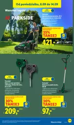 Gazetka promocyjna Lidl - GAZETKA - Gazetka - ważna od 13.09 do 13.09.2025 - strona 43 - produkty: Parkside, Kasza, Ogród, Kosiarka, Akumulator