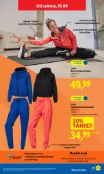 Gazetka promocyjna Lidl - GAZETKA - Gazetka - ważna od 13.09 do 13.09.2025 - strona 49 - produkty: Sok, Dres, Spodnie, Bluza, Spodnie dresowe, Bluza dresowa, Control