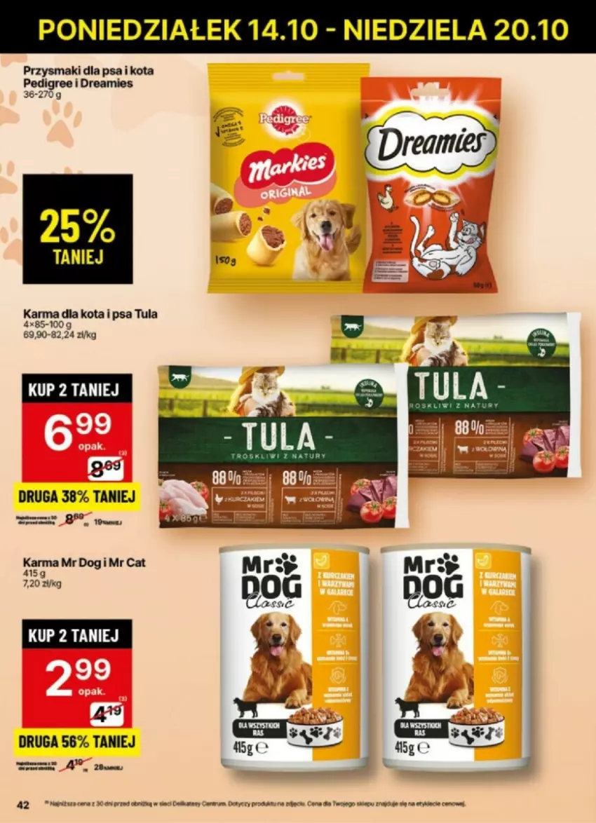 Gazetka promocyjna Delikatesy Centrum - ważna 14.10 do 20.10.2024 - strona 37 - produkty: Pedigree, Przysmaki, Rum