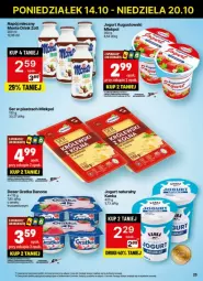 Gazetka promocyjna Delikatesy Centrum - Gazetka - ważna od 20.10 do 20.10.2024 - strona 18 - produkty: Jogurt naturalny, Ser, Rum, Zott, Jogurt, Napój, Miecz, Monte