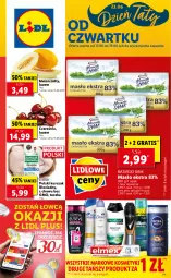 Gazetka promocyjna Lidl - GAZETKA - Gazetka - ważna od 19.06 do 19.06.2021 - strona 1 - produkty: Kurczak, Gra, Tusz, Masło, Melon