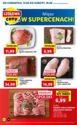 Gazetka promocyjna Lidl - GAZETKA - Gazetka - ważna od 19.06 do 19.06.2021 - strona 14 - produkty: Kurczak, Polędwica, Mięso mielone, Szynka wieprzowa, Szynka, Wołowina, Mięso