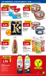 Gazetka promocyjna Lidl - GAZETKA - Gazetka - ważna od 19.06 do 19.06.2021 - strona 19 - produkty: Mozzarella, Ser topiony, Top, Sok, Ser, Ryż, Gra, Piątnica, Kasztelan, Granat, Ser Kasztelan, Mlekovita, Pilos, Margaryna, Napój mleczny, Delma, Gres, Mango, Napój, Kokos, Mleko