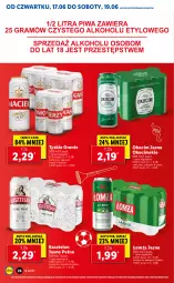 Gazetka promocyjna Lidl - GAZETKA - Gazetka - ważna od 19.06 do 19.06.2021 - strona 28 - produkty: Koc, Kasztelan, Tyskie, Okocim