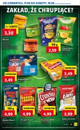 Gazetka promocyjna Lidl - GAZETKA - Gazetka - ważna od 19.06 do 19.06.2021 - strona 31 - produkty: Sos, Ser, Lajkonik, Gra, Amol, Chipsy, Chrupki, Pizza, Crunchips, Lorenz, Monster Munch, Krakersy