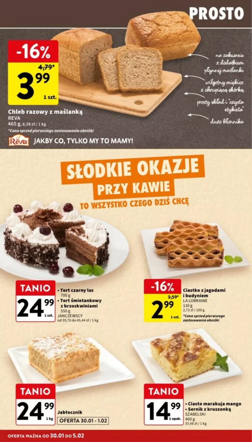 Gazetka promocyjna Intermarche - ważna 30.01 do 05.02.2025 - strona 17 - produkty: Chleb, Mango, Ser