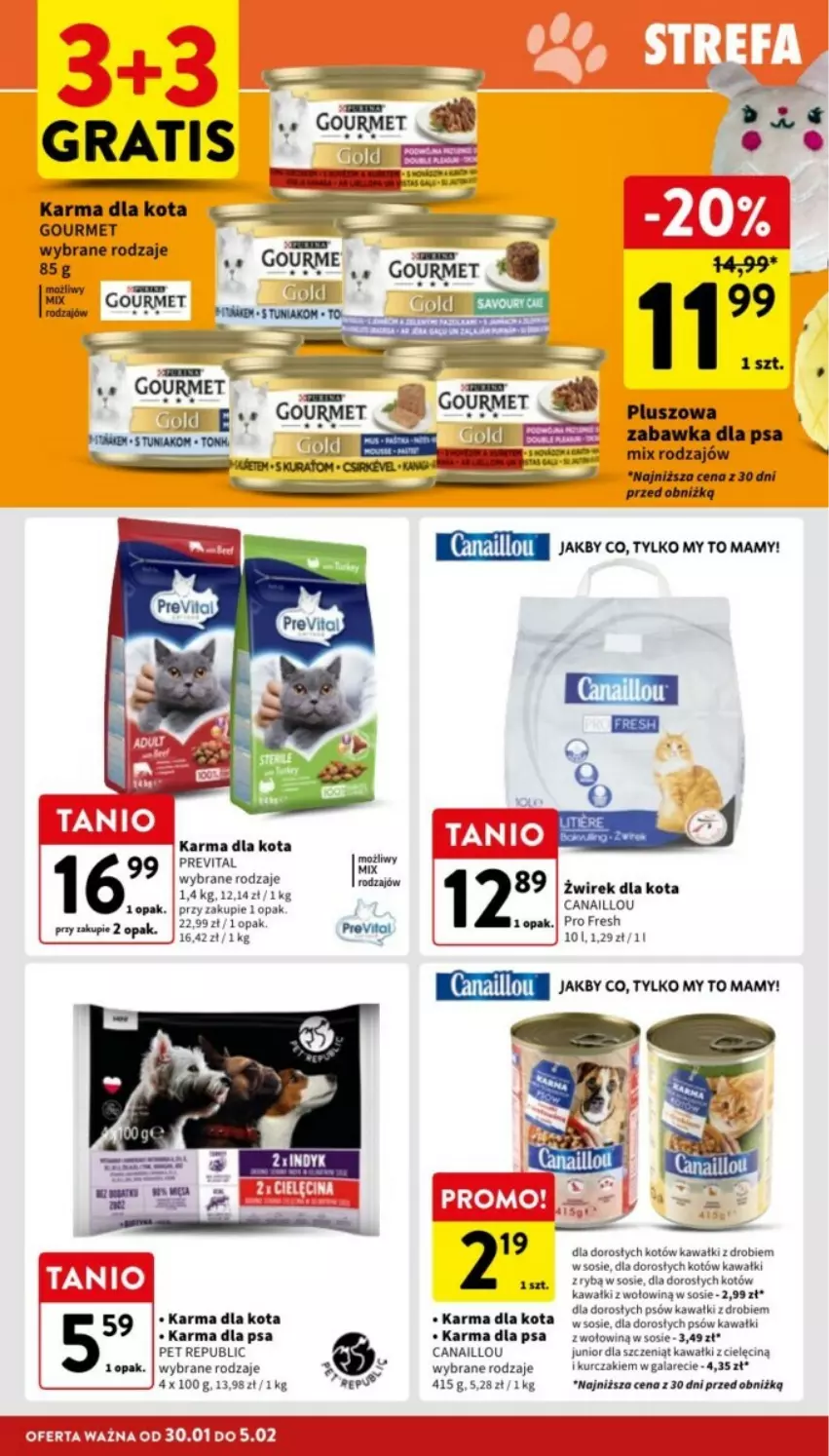 Gazetka promocyjna Intermarche - ważna 30.01 do 05.02.2025 - strona 32 - produkty: Canaillou, Fa, Gala, Gra, Kawa, Kurczak, Sos, Zabawka