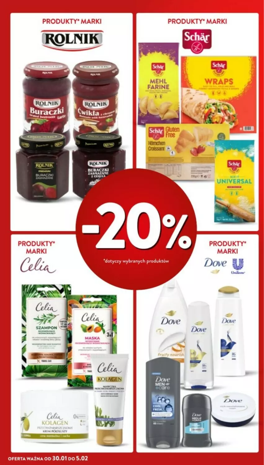 Gazetka promocyjna Intermarche - ważna 30.01 do 05.02.2025 - strona 42 - produkty: Dove, Rolnik