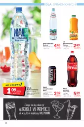Gazetka promocyjna Makro - [Oferta promocyjna] Artykuły spożywcze i przemysłowe - Gazetka - ważna od 30.10 do 30.10.2021 - strona 12 - produkty: Sok pomarańczowy, Nałęczowianka, Sok, Coca-Cola, Lack, Napój gazowany, Woda mineralna, Wosana, Woda, Napój