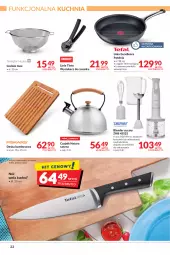 Gazetka promocyjna Makro - [Oferta promocyjna] Artykuły spożywcze i przemysłowe - Gazetka - ważna od 30.10 do 30.10.2021 - strona 22 - produkty: Por, Blender ręczny, Blender, Czajnik, Kuchnia, Nóż szefa kuchni, Tytan, Cedzak, Patelnia, Fa