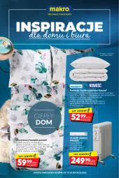 Gazetka promocyjna Makro - [Oferta promocyjna] Artykuły spożywcze i przemysłowe - Gazetka - ważna od 30.10 do 30.10.2021 - strona 26 - produkty: Grzejnik, Top, Pościel, Prześcieradło, Wełna, Komplet pościeli, Olej