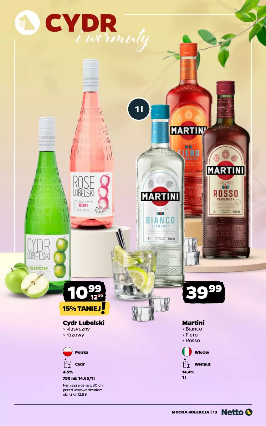 Gazetka promocyjna Netto - Alkohole - Mocne - ważna 30.03 do 11.04.2026 - strona 13 - produkty: Martini