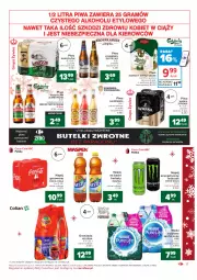 Gazetka promocyjna Carrefour - Gazetka Market - Gazetka - ważna od 12.12 do 12.12.2021 - strona 11 - produkty: Piwa, Piwo, Piec, Pur, Gra, Napój energetyczny, Namysłów, Kasztelan, Coca-Cola, Warka, LANA, Carlsberg, Oranżada, Hellena, Napój gazowany, Woda, Napój, Nestea, Nestlé