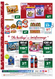 Gazetka promocyjna Carrefour - Gazetka Market - Gazetka - ważna od 12.12 do 12.12.2021 - strona 17 - produkty: Rum, 7up, Pepsi max, Cukier, Praliny, Mirinda, Kosz, O nas, LEGO, Barbie, Pepsi, Mattel, Napój gazowany, Toffifee, Szafa, LEGO City, Ferrero, Klocki, Cukierki, Napój, Olej, Kinder, Lindt, Milka, Mobil, Fa
