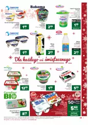 Gazetka promocyjna Carrefour - Gazetka Market - Gazetka - ważna od 12.12 do 12.12.2021 - strona 7 - produkty: Serek wiejski, Jogurt naturalny, Deser mleczny, Ser, Danone, Piątnica, Zott, Jaja, Jogurt, Optima Cardio, Kosz, Mlekovita, Serek homogenizowany, Serek, Optima, Margaryna, Bakoma, Fanta, Danio, Deser, Masło, Monte, Mleko, Fa