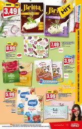 Gazetka promocyjna Topaz - Gazetka - Gazetka - ważna od 01.12 do 01.12.2021 - strona 13 - produkty: Top, Sok, Ryż, Koc, Brit, Kisiel, Daktyle, Chusteczki, Dzieci, Figi, Delecta, Helio, Ryż biały