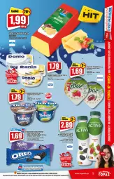Gazetka promocyjna Topaz - Gazetka - Gazetka - ważna od 01.12 do 01.12.2021 - strona 9 - produkty: Belriso, Top, Sok, Ser, Danone, Zott, Jogurt, Activia, Serek, Tonik, Bakoma, Baton, Danio, Deser, Gouda, Oreo, Milka