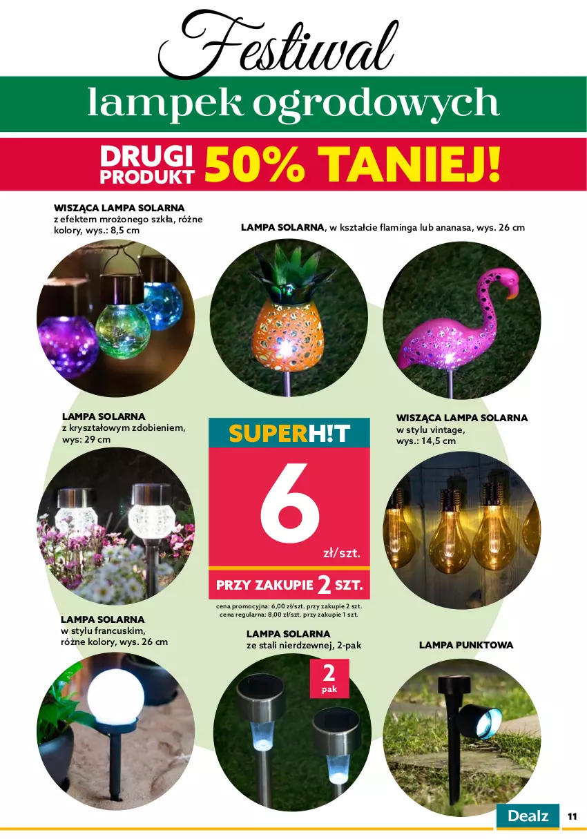 Gazetka promocyjna Dealz - NOWA GAZETKAWielkie Marki Mini Ceny - ważna 02.06 do 14.06.2022 - strona 11 - produkty: Ananas, Kokos, Konewka, Kosz, Lampa, Lampion, Pistolet, Rękawice