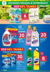 Gazetka promocyjna Dealz - NOWA GAZETKAWielkie Marki Mini Ceny - Gazetka - ważna od 14.06 do 14.06.2022 - strona 8 - produkty: Płyn do prania, Domestos, Por, Gra, Finish, Tablet, Płyn do płukania, Foremki, Płyn do wc, Vanish, Zmywarki, Tabletki do zmywarki, Lenor