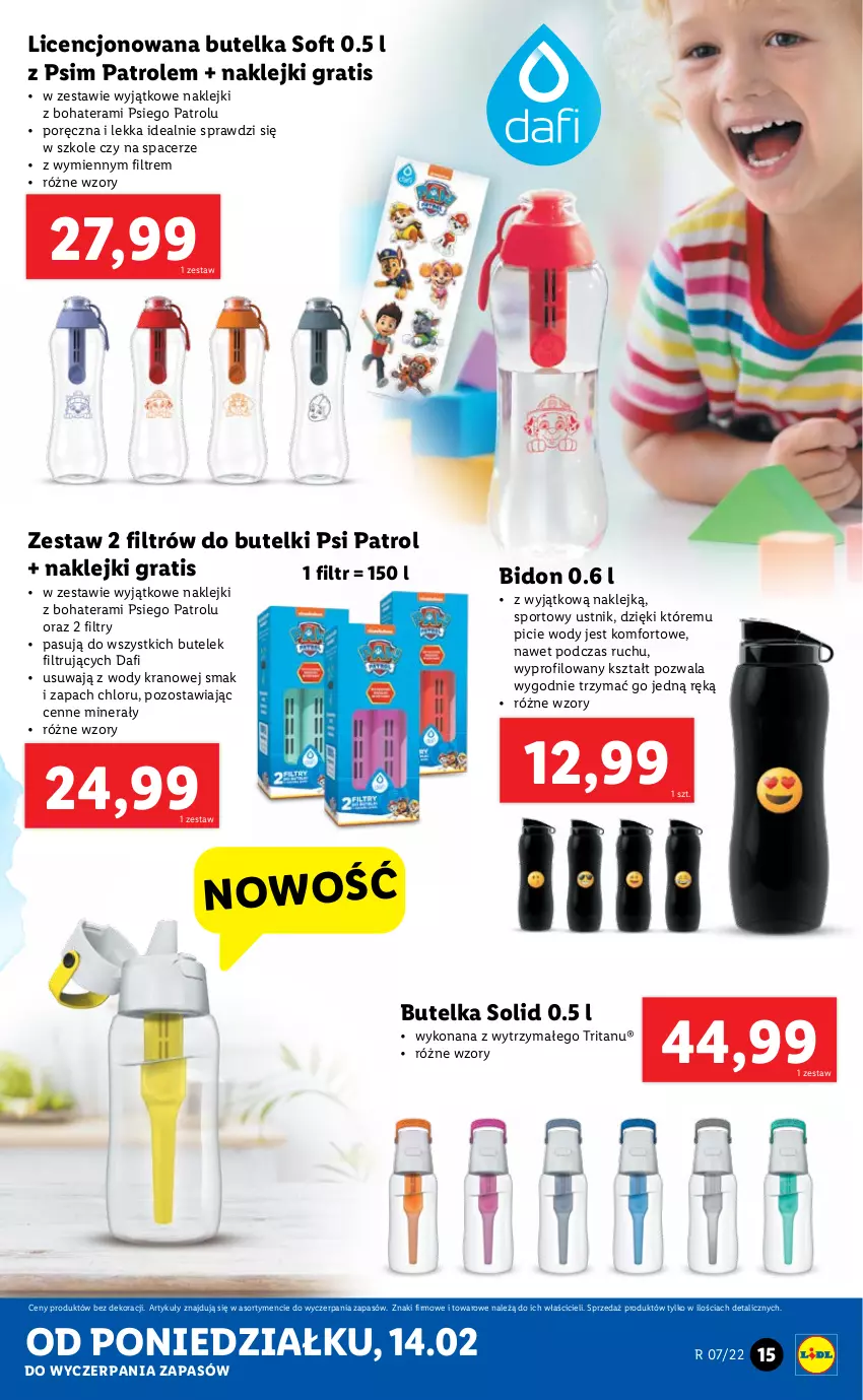 Gazetka promocyjna Lidl - GAZETKA - ważna 14.02 do 19.02.2022 - strona 15 - produkty: Acer, Gra, Klej, Por, Psi Patrol, Sport, Tera, Ustnik