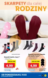 Gazetka promocyjna Lidl - GAZETKA - Gazetka - ważna od 19.02 do 19.02.2022 - strona 13 - produkty: Sok, Por, BIC, Karp, Skarpetki, Sport
