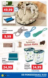Gazetka promocyjna Lidl - GAZETKA - Gazetka - ważna od 19.02 do 19.02.2022 - strona 18 - produkty: Koc, Pojemnik, Zabawka, LEGO, Sznurek, Legowisko