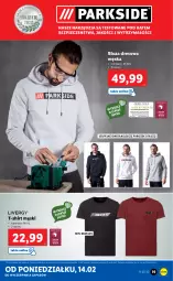 Gazetka promocyjna Lidl - GAZETKA - Gazetka - ważna od 19.02 do 19.02.2022 - strona 19 - produkty: Piec, Parkside, T-shirt, Dres, Bluza, Bluza dresowa