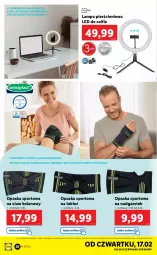 Gazetka promocyjna Lidl - GAZETKA - Gazetka - ważna od 19.02 do 19.02.2022 - strona 28 - produkty: Top, Por, Opaska, Stek, Sport, Lampa, LG