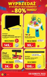 Gazetka promocyjna Lidl - GAZETKA - Gazetka - ważna od 19.02 do 19.02.2022 - strona 36 - produkty: Grzejnik, Top, Sok, Mus, Gra, Stolik, Soundbar, Klocki