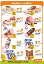 Gazetka promocyjna Gama - Gazetka Gama - Gazetka - ważna od 12.04 do 12.04.2023 - strona 3 - produkty: Piec, Gra, Pasztet, Szynka, Tarczyński, Pieprz, Morliny, Kabanos, Kiełbasa, Kiełbasa śląska