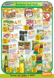 Gazetka promocyjna Gama - Gazetka Gama - Gazetka - ważna od 12.04 do 12.04.2023 - strona 5 - produkty: Piec, Wiórki kokosowe, Majonez, Kujawski, Sos, Ser, Kuchnia, Kukurydza konserwowa, Bonduelle, Winiary, Fasola, Rodzynki, Podravka, Pudliszki, Vegeta, Kamis, Olej, Groszek, Kukurydza, Kokos, Fa