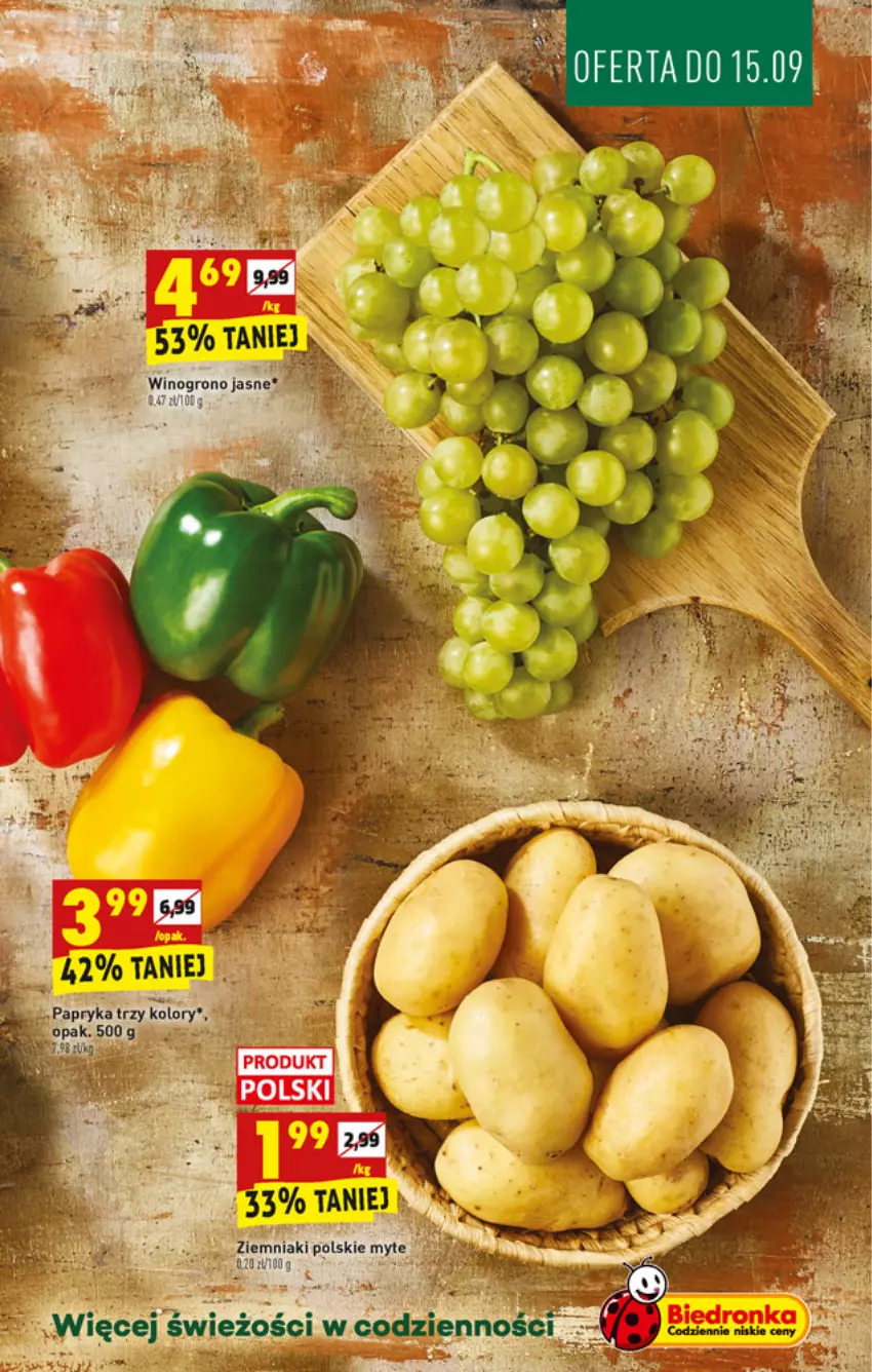 Gazetka promocyjna Biedronka - W tym tygodniu - ważna 13.09 do 18.09.2021 - strona 17 - produkty: Ziemniaki