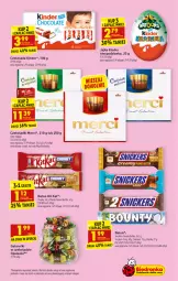 Gazetka promocyjna Biedronka - W tym tygodniu - Gazetka - ważna od 18.09 do 18.09.2021 - strona 41 - produkty: Kit Kat, Sok, Gra, Bounty, Snickers, Dres, Czekolada, Galaretki, Baton, Gala, Lanki, Merci, Kinder