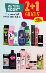 Gazetka promocyjna Biedronka - W tym tygodniu - Gazetka - ważna od 18.09 do 18.09.2021 - strona 56 - produkty: Por, Taft, Schauma, Syoss, Fa