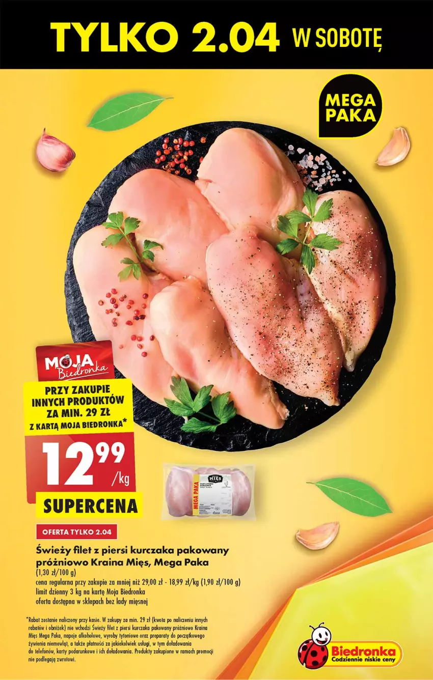 Gazetka promocyjna Biedronka - W tym tygodniu - ważna 31.03 do 06.04.2022 - strona 5 - produkty: Filet z piersi kurczaka, Kurczak, Napoje, Rama, Telefon