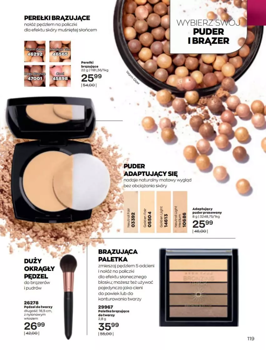 Gazetka promocyjna Avon - Katalog Avon online 5/2021 - ważna 01.05 do 31.05.2021 - strona 119 - produkty: Puder