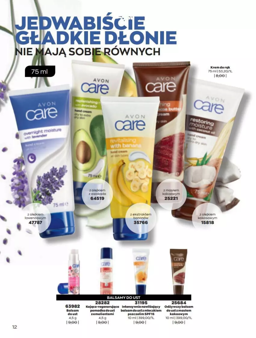 Gazetka promocyjna Avon - Katalog Avon online 5/2021 - ważna 01.05 do 31.05.2021 - strona 12 - produkty: Amol, Kakao, Kokos, Miecz, Olej