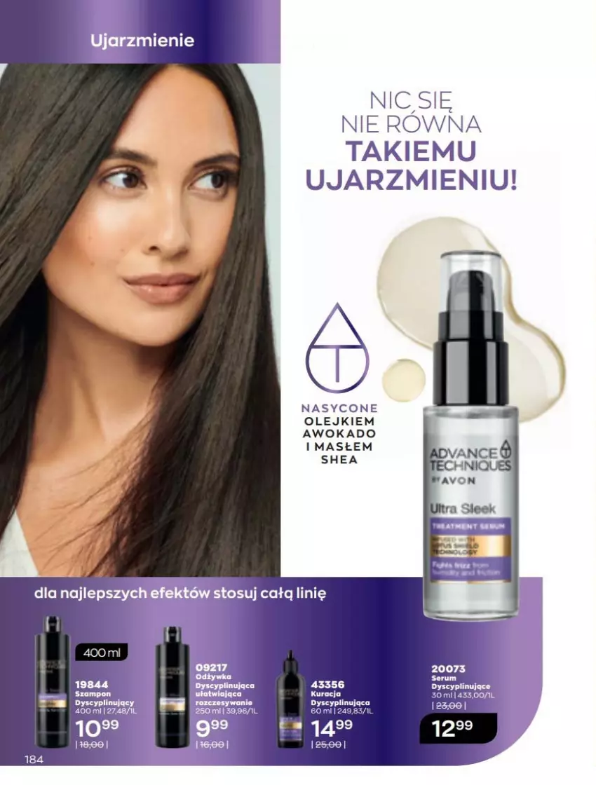 Gazetka promocyjna Avon - Katalog Avon online 5/2021 - ważna 01.05 do 31.05.2021 - strona 184 - produkty: Fa, Odżywka, Olej, Szampon