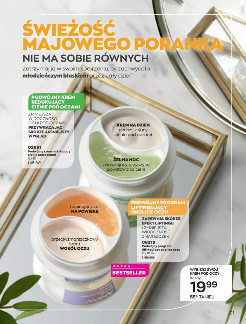 Gazetka promocyjna Avon - Katalog Avon online 5/2021 - ważna 01.05 do 31.05.2021 - strona 21 - produkty: Gra, Krem na dzień, Krem pod oczy, Mars