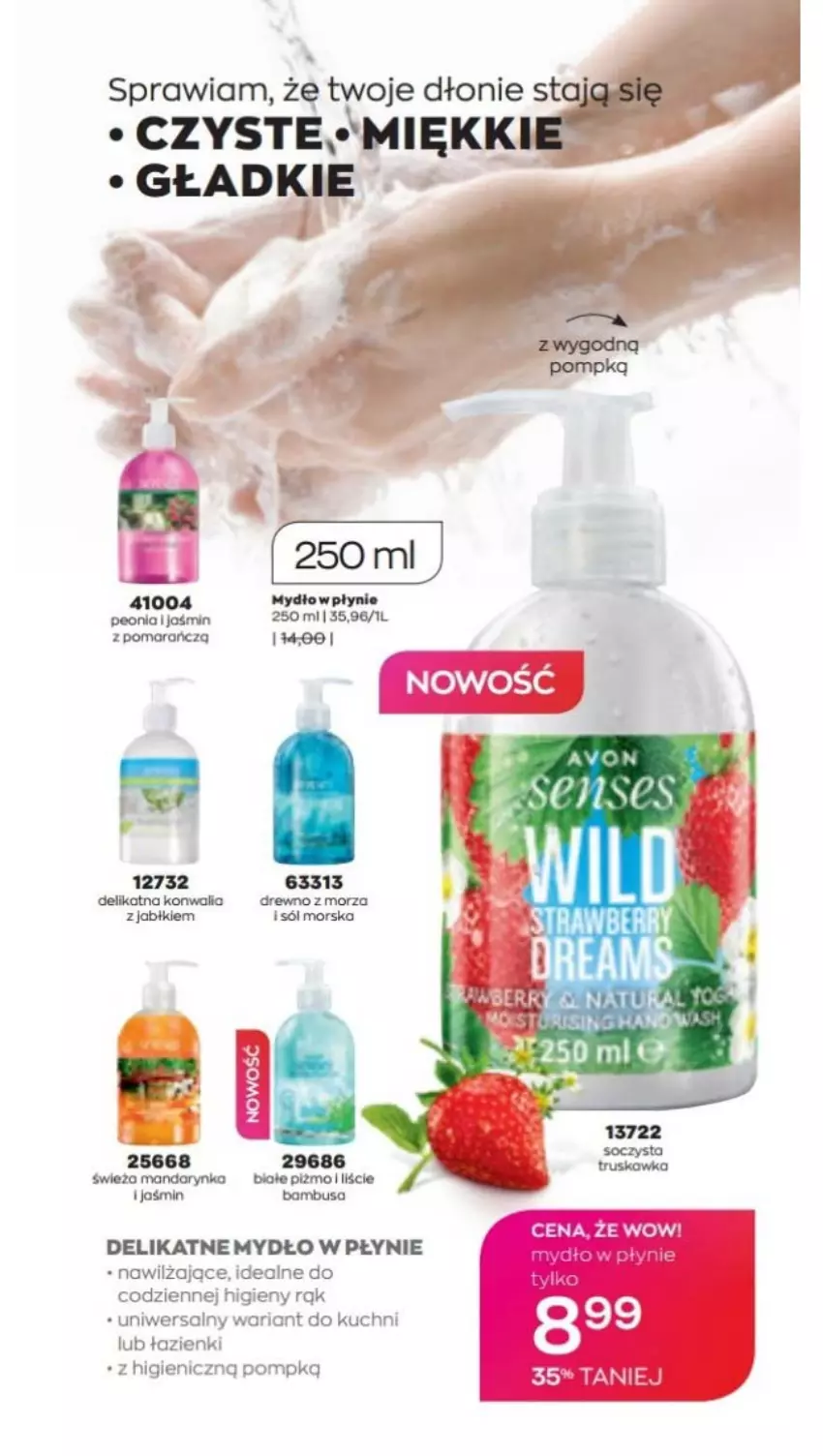 Gazetka promocyjna Avon - Katalog Avon online 5/2021 - ważna 01.05 do 31.05.2021 - strona 232 - produkty: Mydło, Mydło w płynie, Sól