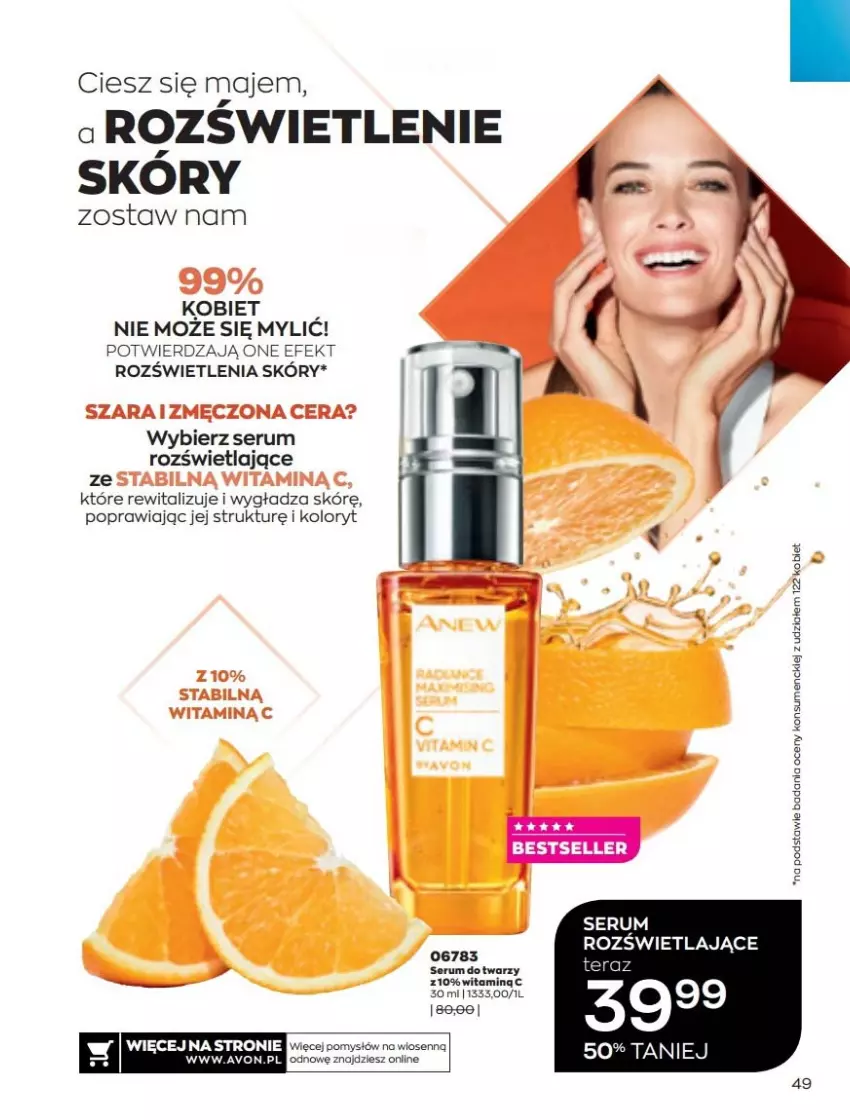 Gazetka promocyjna Avon - Katalog Avon online 5/2021 - ważna 01.05 do 31.05.2021 - strona 49 - produkty: Acer, Rum, Ser, Serum