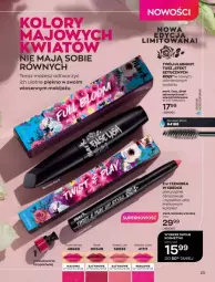 Gazetka promocyjna Avon - Katalog Avon online 5/2021 - Gazetka - ważna od 31.05 do 31.05.2021 - strona 25 - produkty: Makijaż, Por, Inka, Tera, Tusz, Lack, Szminka