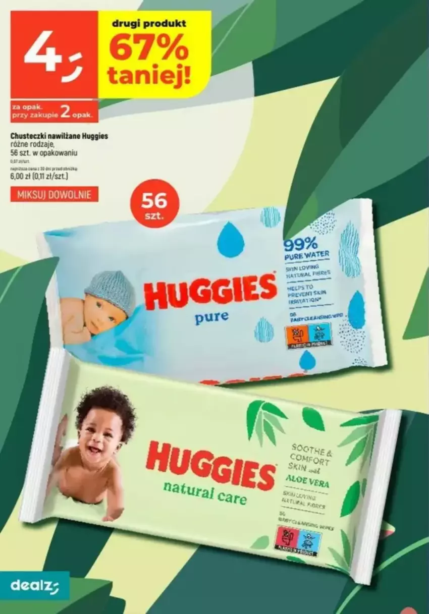 Gazetka promocyjna Dealz - ważna 13.02 do 19.02.2025 - strona 4 - produkty: Chusteczki, Huggies